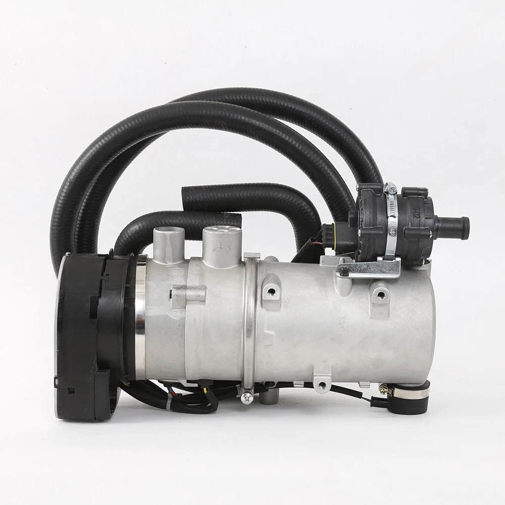 Engine Heater Water 9KW 24V Diesel Liquid Heater Similar To Webasto With LCD Switch For Truck YJH-Q9/2C FT