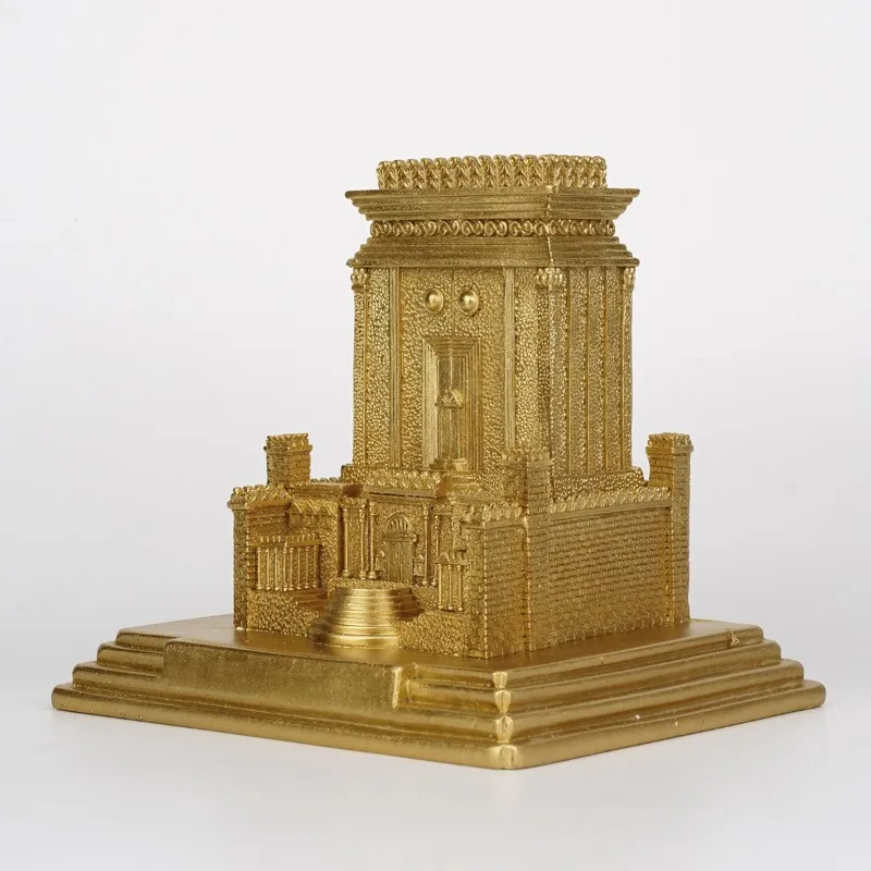 The Replica of The Jewish Temple in Jerusalem Includes Artifacts From The Holy Land, Home Decor, and Imitation Metal Decorations