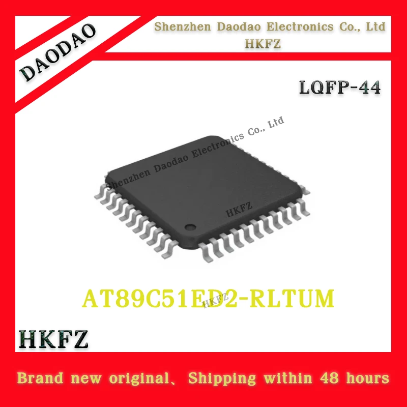 

AT89C51ED2-RLTUM AT89C51ED2-UM LQFP-44 Microcontroller chip IC new original