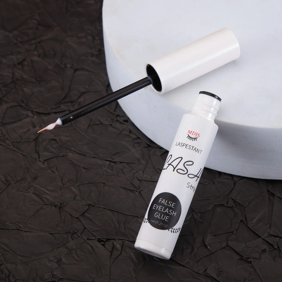 Colla per ciglia finte, naturale, super appiccicosa, ad asciugatura rapida, di lunga durata, impermeabile, antiallergica, doppie palpebre, senza irritazione
