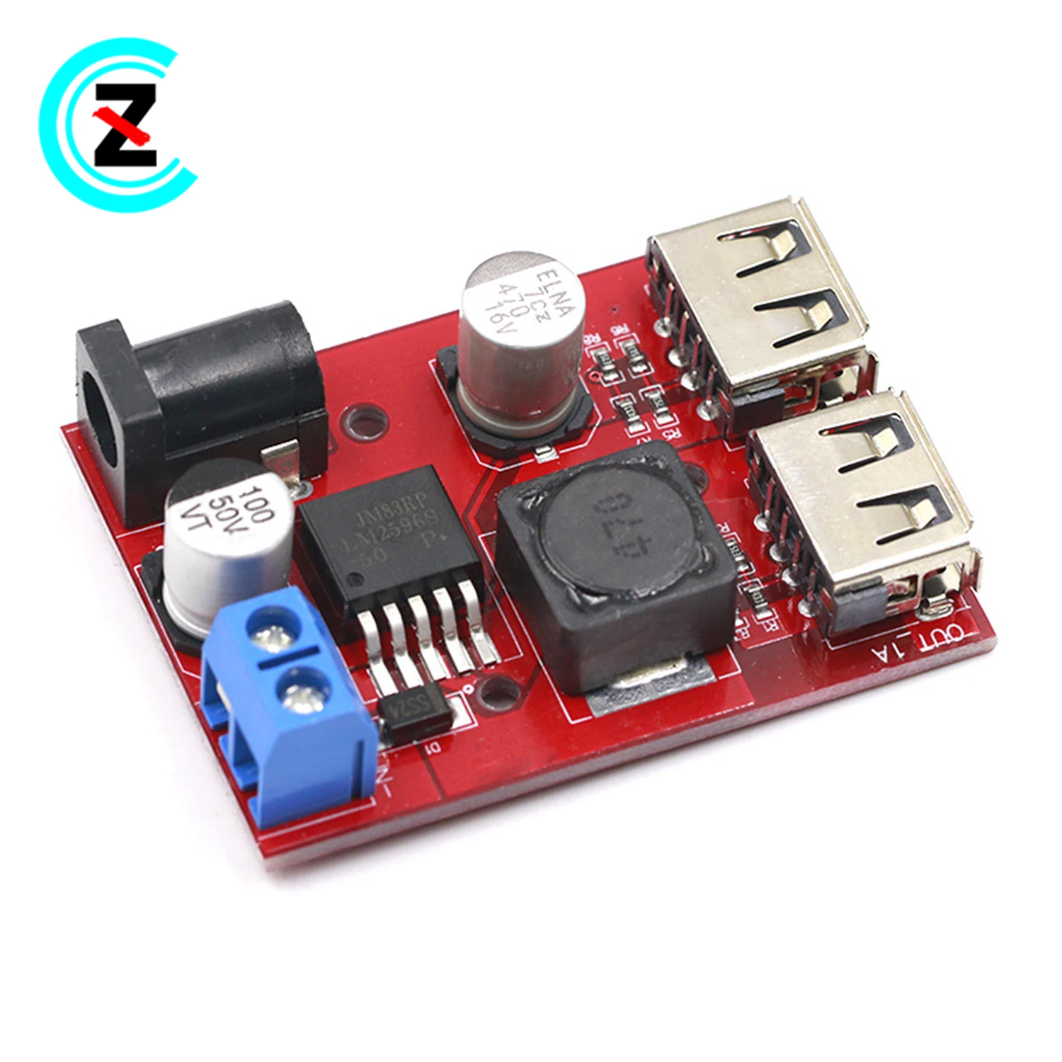 HW-412  9V 12V 24V 36V to 5V buck module DC-DC Car charging solar 3A voltage regulator power module