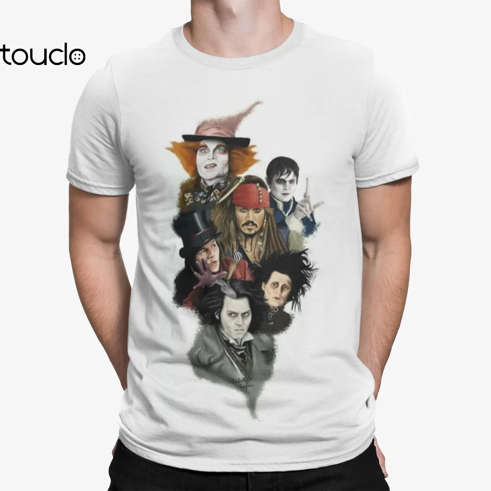 Johnny Depp T-Shirt - Cool 80s 90s Film Original Retro Funny Action TV Tee