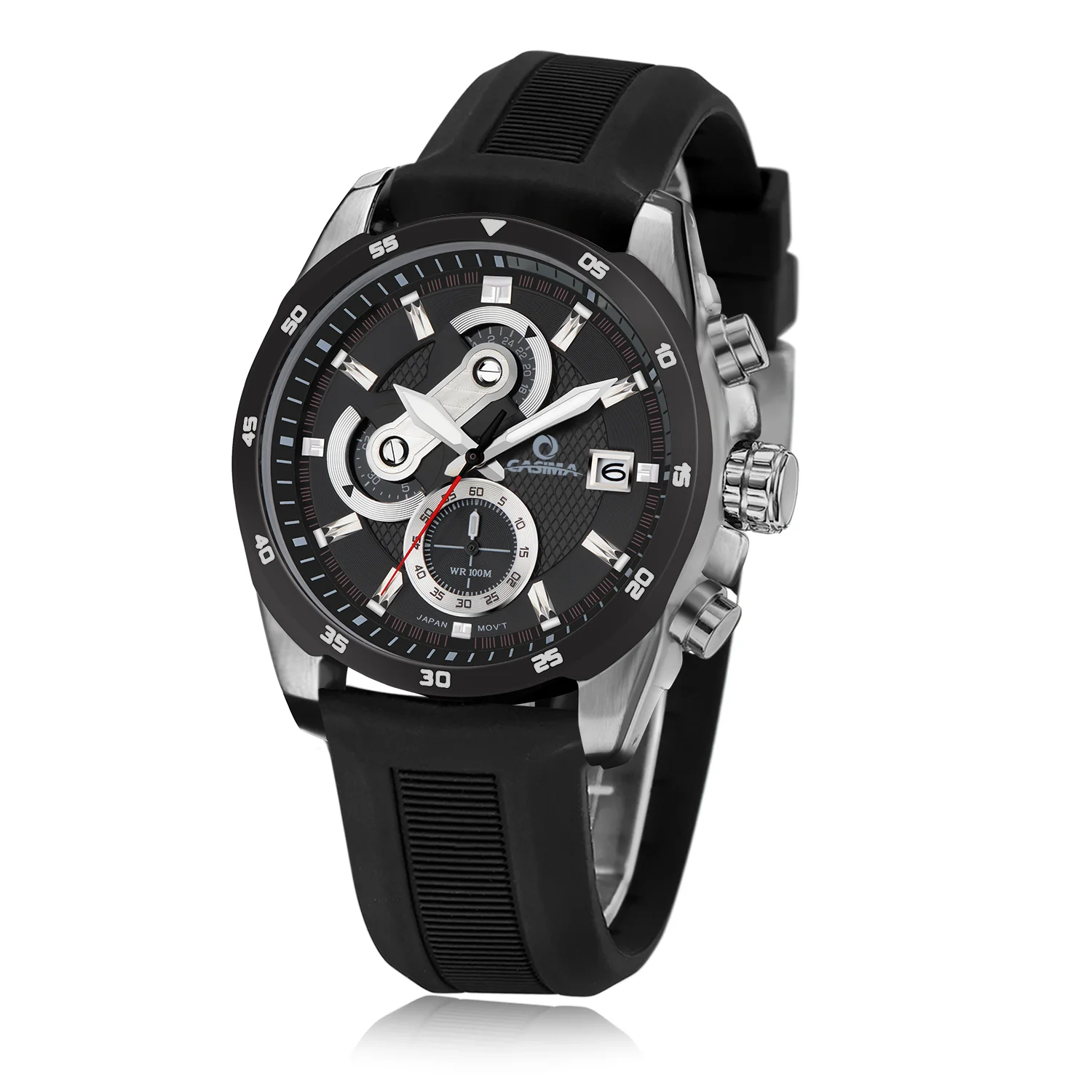 CASIMA Часы для пар Мужские наручные часы Wports, кварцевый механизм, светящиеся, водонепроницаемые, простой тренд, модель ST-8311-1023