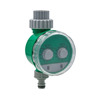Watering Timer Multi-Functional Electronic Two Dial Digital Automatic Irrigation Timer Controller Hose Sprinkler for Garden