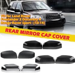 Side Achteruitkijkspiegel Cover Wing Spiegel Behuizing Fit Voor Land Rover Range Rover Sport Discovery 4 Freelander 2 LR2 LR4 2010-2014