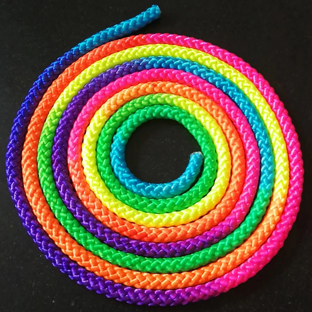Professional Gymnastics Rope Cotton Linen Blend Ideal for Rhythmic Competitions Fitness Training Jump Rope Adults Outdoor