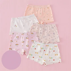 Girls' underwear cotton boxer shorts girls' boxer Shorts Cotton Children's cartoon shorts top 5-pack