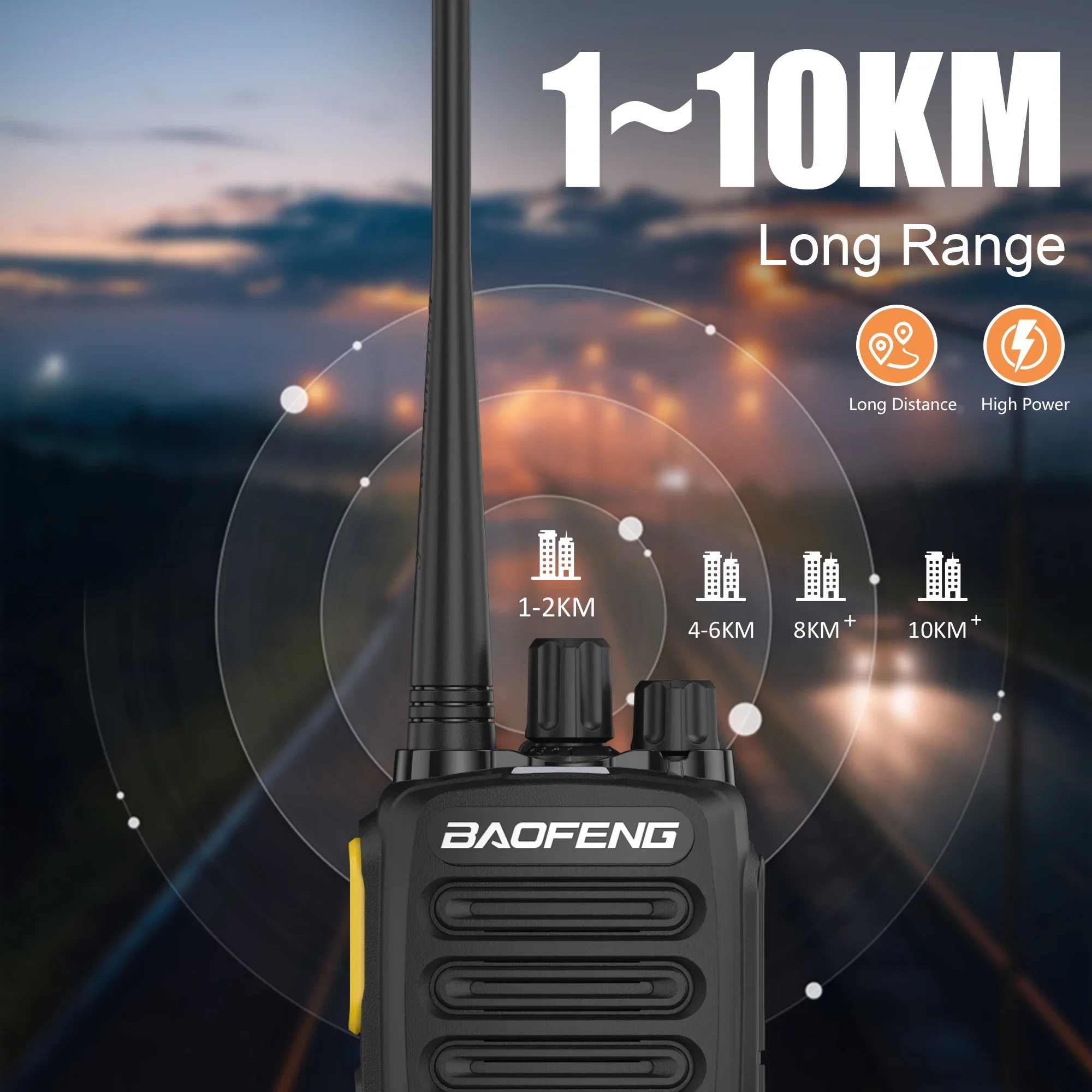 Baofeng BF-1909D جهاز اتصال لاسلكي ذكي للحد من الضوضاء BF-1909 UHF اتجاهين راديو التشفير 10 كجم جهاز إرسال واستقبال USB طويل المدى