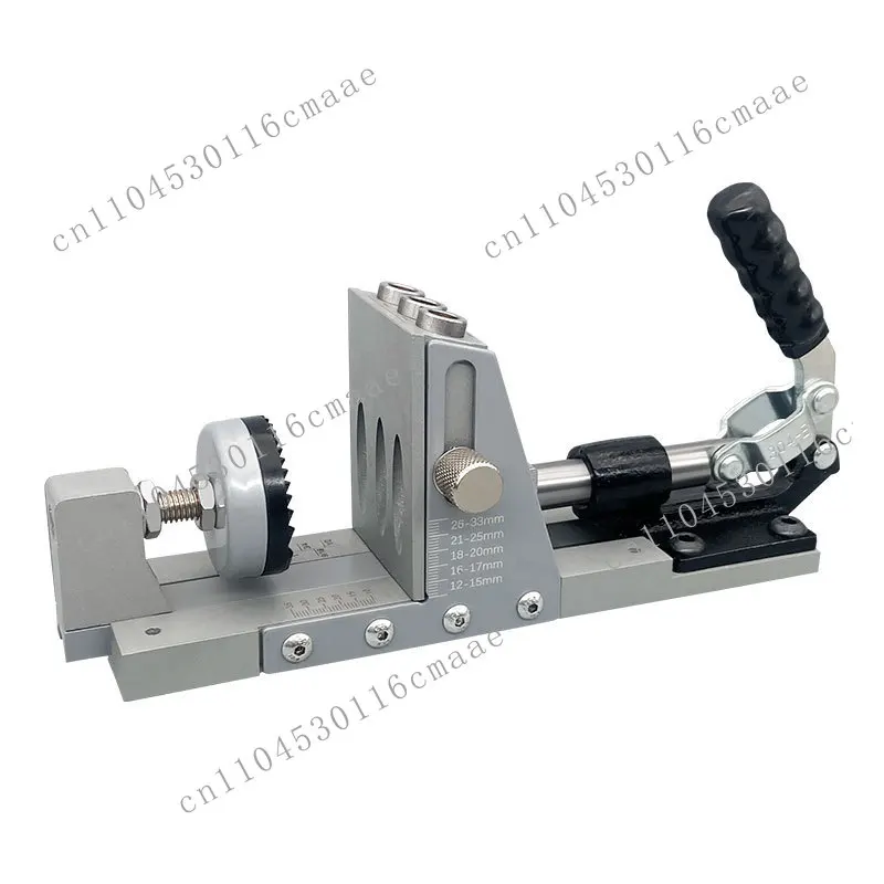 New aluminum second-generation woodworking board splicing same side punching oblique hole opener punching die