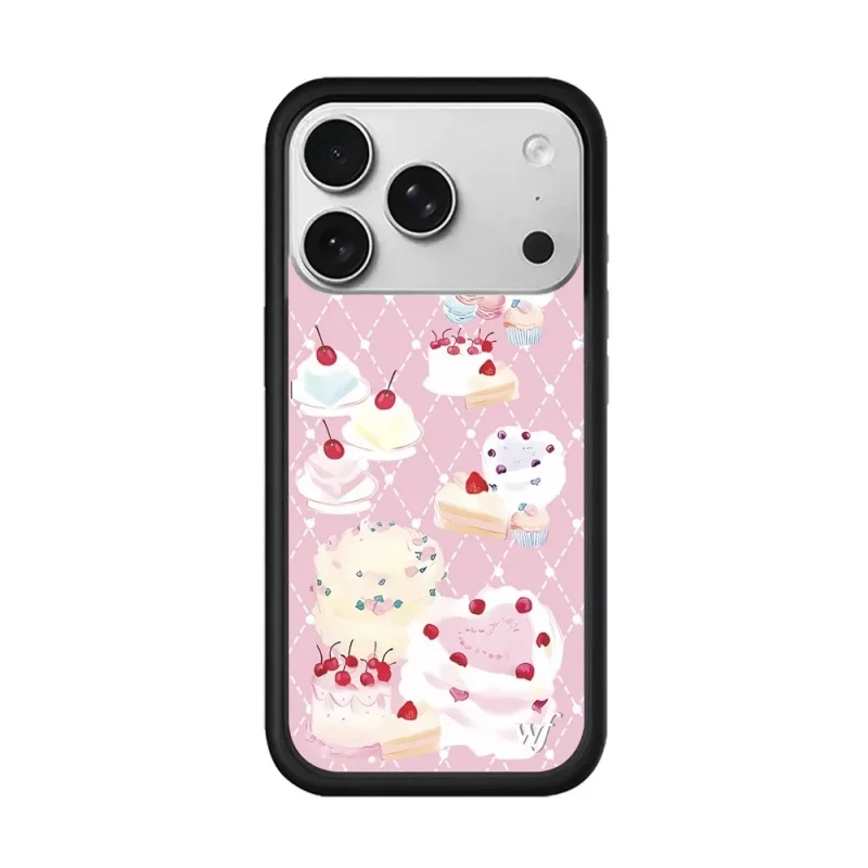 Etui na telefon z motywem dzikich kwiatów, w kolorach różowym, czarnym i białym, z diamentowym, błyszczącym wzorem, do iPhone 18 Pro Max, 13, 14, 15, 16, 17 Pro Max Plus, z perłowym, brokatowym wykończeniem. — zdjęcie produktu 6
