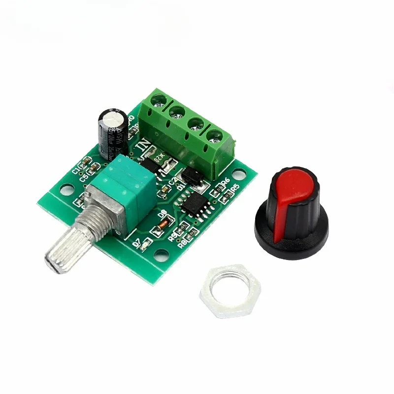 10PCS DC 1.8V 3V 5V 6V 12V 2A PWM Motor Speed Controller Low Voltage Motor Speed Controller PWM 0~100% Adjustable Drive Module
