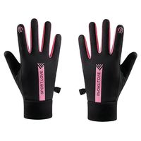 Thermal Fleece Winter Gloves Thicken Windproof Ski Gloves Winter Warm Cold Resistance Touch Screen Gloves for Woman Man