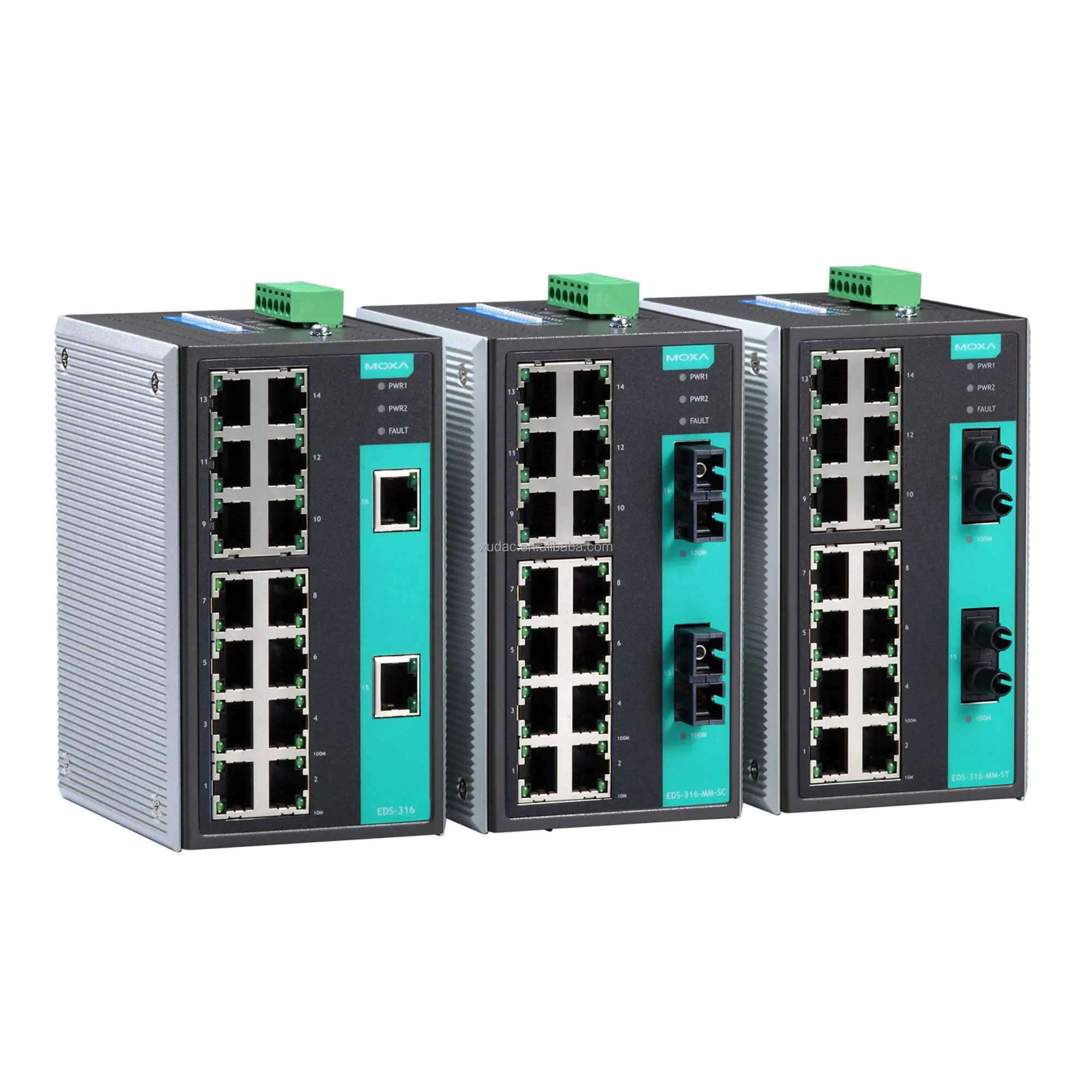 100% New Original EDS-510E-3GTXSFP Industrial Ethernet Switch 7+3G Ports Network Manament Type Ethernet Communication Modules