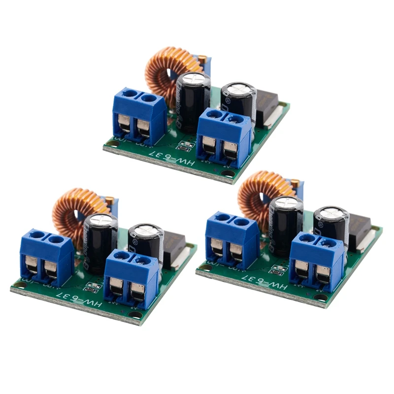 3X DC-DC 3V5V12V To 19V24V30V36V Step Up Power Module Boost Converter 12V 24V Converter 12V To 5V DC DC Voltage Converter