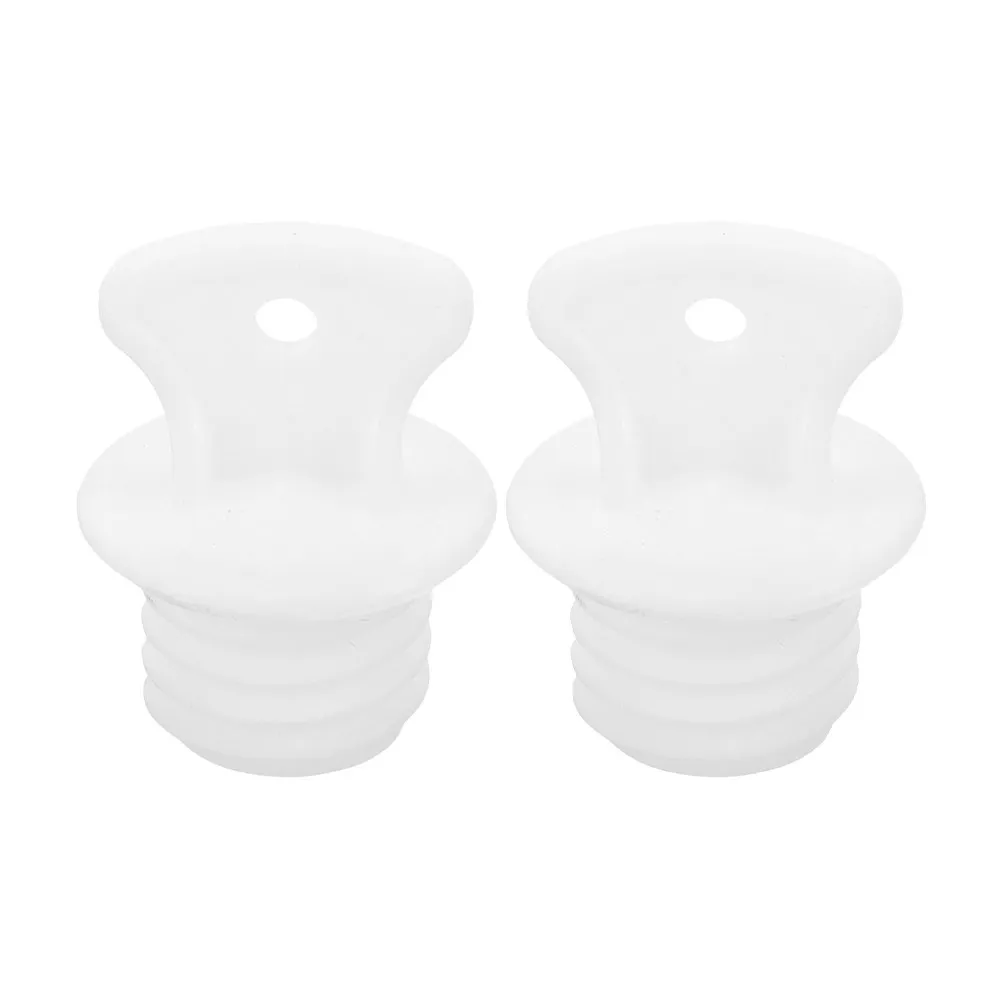 2Pcs Replacement Hot Water Bag Stopper Rubber Sealing Plug for Hot Water Bottle Anti-Aging No Smell Easy Fit Threaded