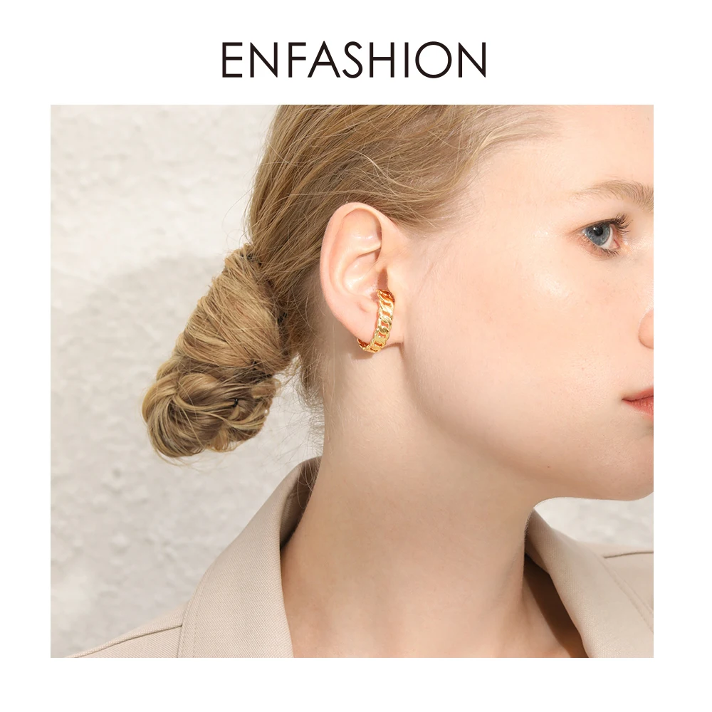 

Женские серьги-гвоздики в стиле панк, золотистого цвета