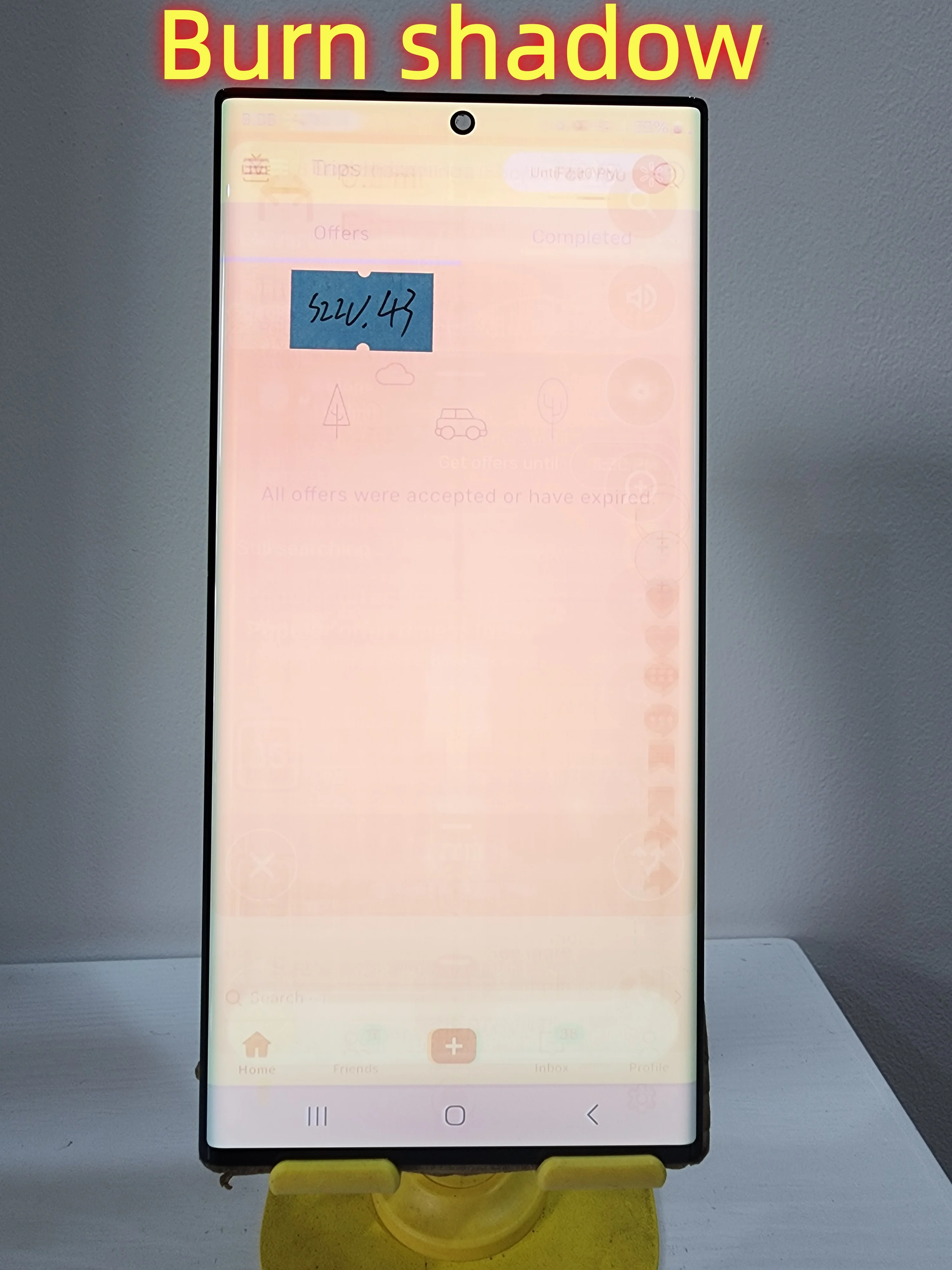 Ecran-tactile-lcd-de-remplacement-amoled-d'origine-authentique-pour-samsung-galaxy-s22-ultra-5g-s908b-s908u-s908-burn-shadow-dot
