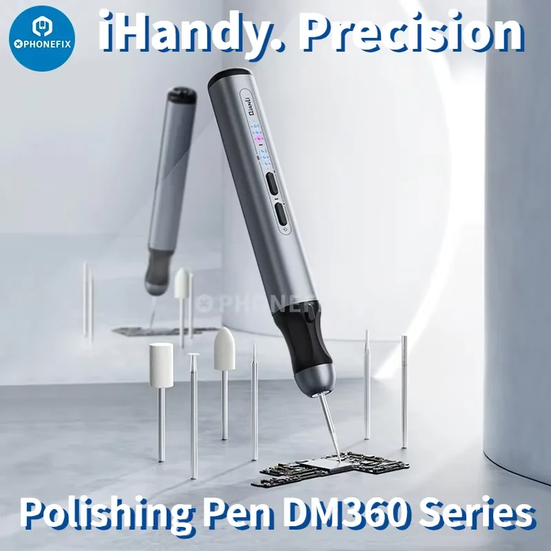 Qianli DM360 Electric Grinding Pen Intelligent Charging Engraving Pen Phone CPU IC Polishing Lattice Cutting LCD OCA Remover