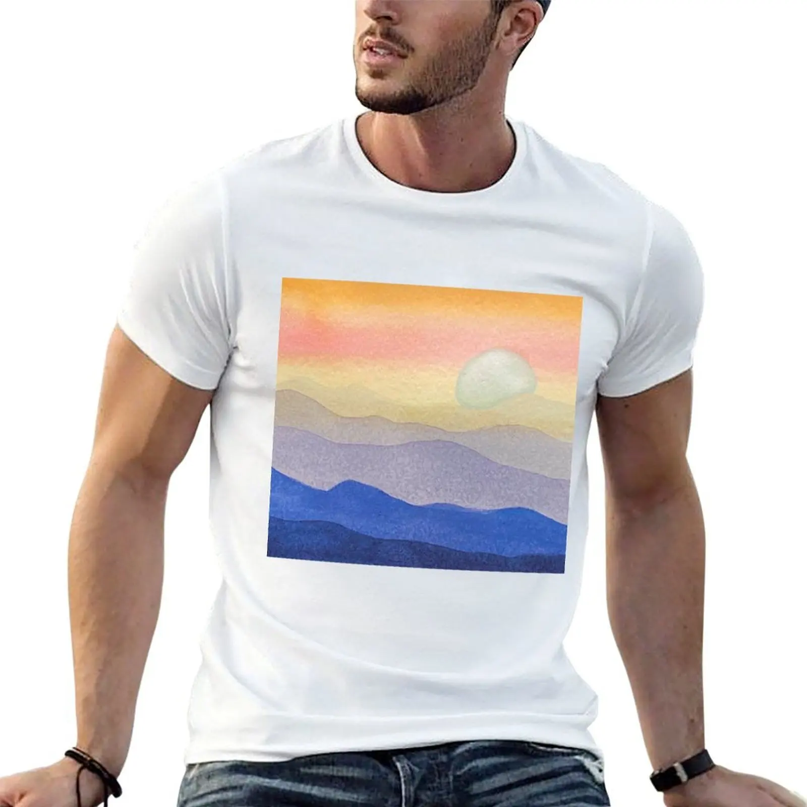 Sunset shirts T-Shirt funny t for man t shirt for shirts funny man cotton cotton t Wildfire
