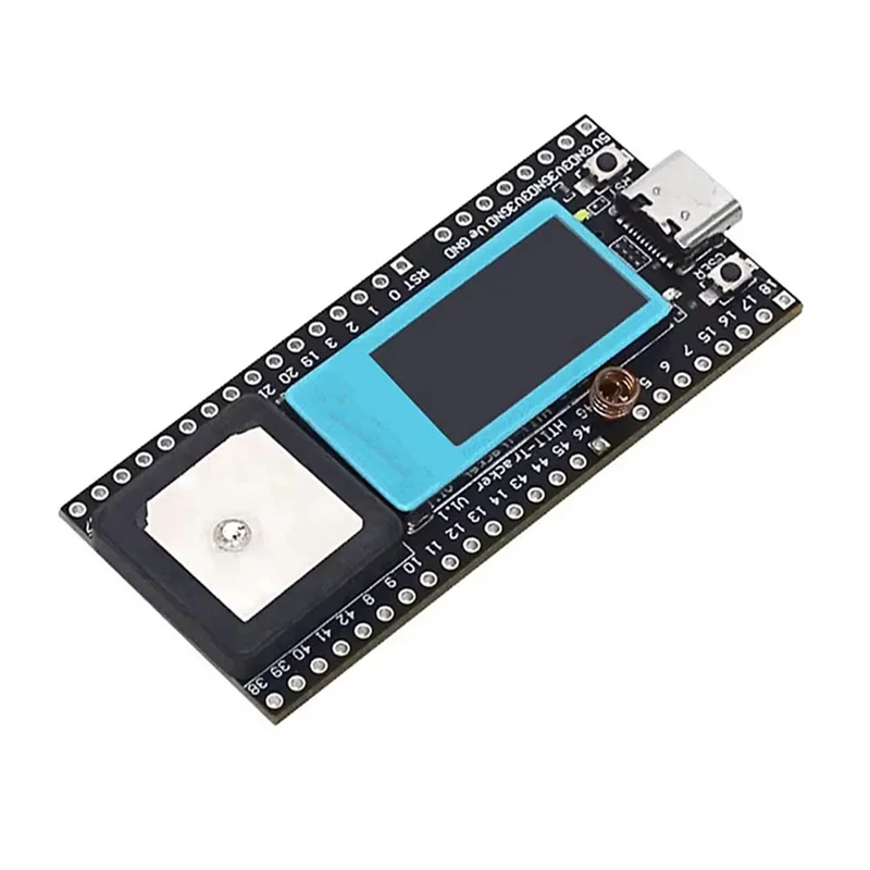 

【Элегантный дизайн】2X Lora Wireless Tracker ESP32 Lora Металастичный трекер активов SX1262 Wi-Fi Bluetooth GPS трекер 863-928 МГц для Bik