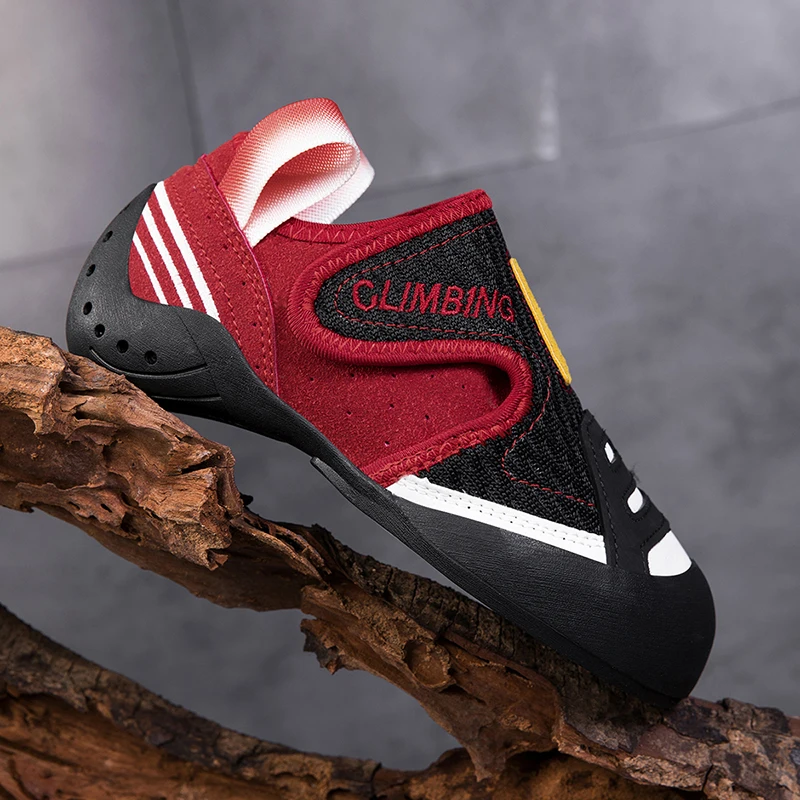 

Professional Rock-Climbing Shoes Men Women Indoor Outdoor Climbing Shoes Beginners Mesh Rock-Climbing Bouldering Training Shoes