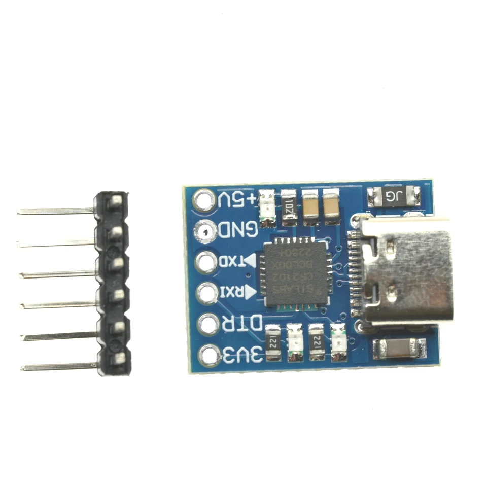 Cjmcu cp2102 typ-c micro usb zu uart ttl modul 6pin serieller konverter uart stc ersetzen ft232 – Detail 3