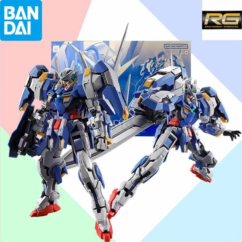 

Bandai оригинальный комплект модели GUNDAM RG 1/144 GUNDAM AVALANCHE EXIA аниме фигурка в сборе модель игрушки подарки для мальчика Коллекционная