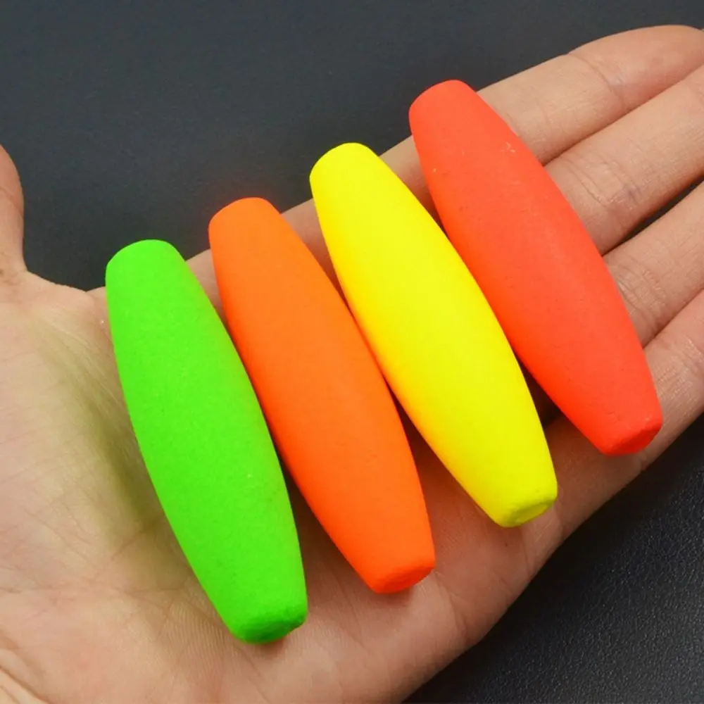 

10PCS With Pipe Plug Cigar Floating Hard Foam S M L XL Fishing Corks Bobbers Buoyancy High Hardness Fish Spike Float Sea Angling