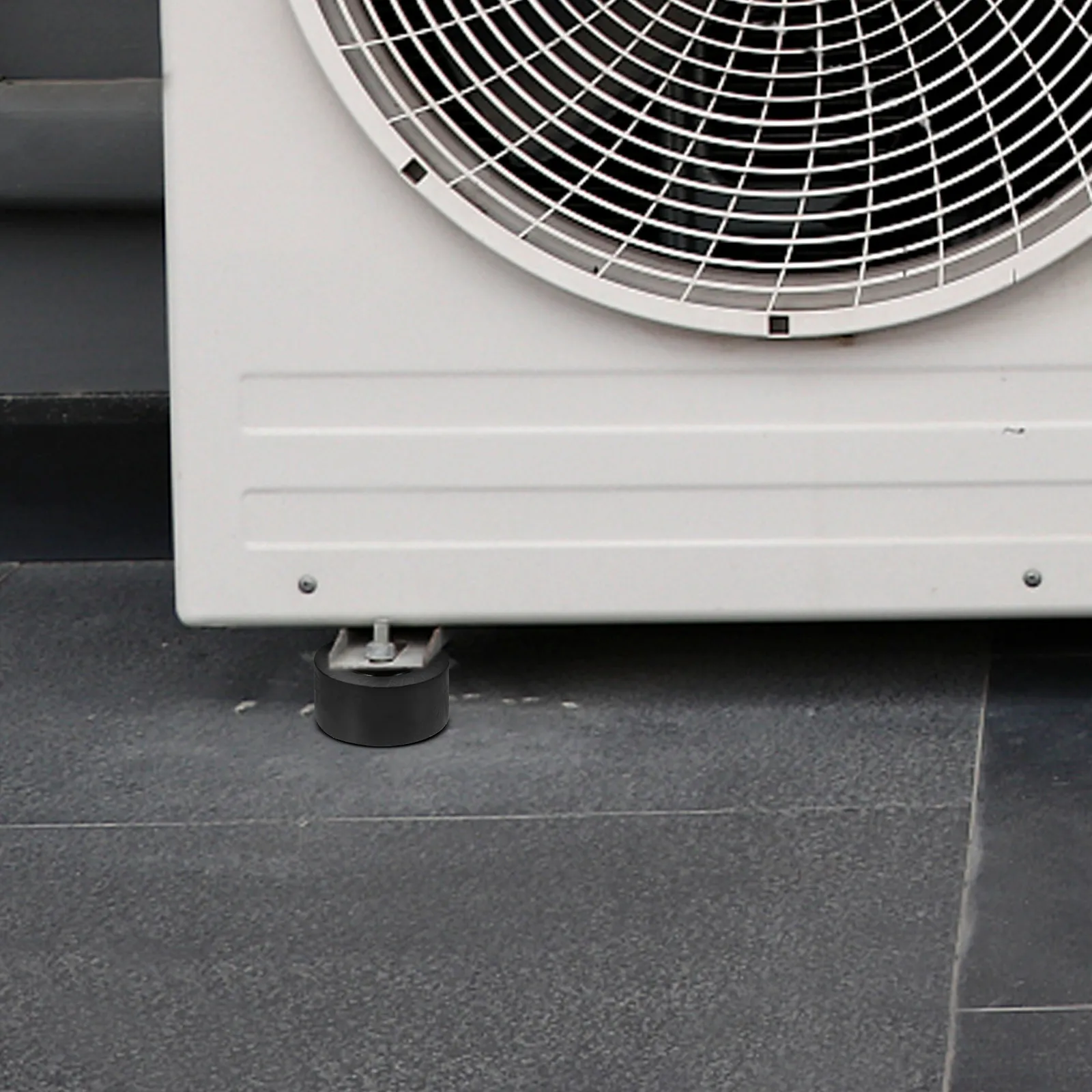 

4Pcs Condenser Pad for Air Conditioner Anti-Vibration Shockproof Rubber Mounting Base Noise Reduction Ac Accessory Outdoor Use