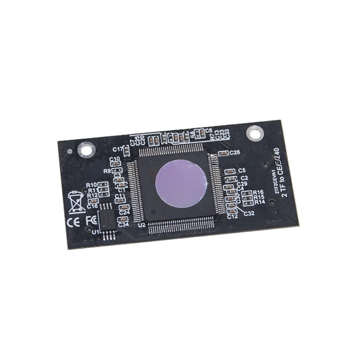 ABQR TF Adapter Card Dual TF Card to CE Anti-Interference Connection Card Suitable for Computer and Game Consoles