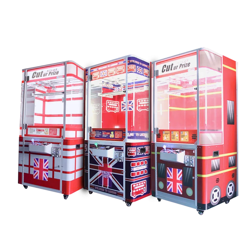 

Оптовая продажа аркадного игрового автомата Крытый Cut Ur Prize Crane Claw Machine