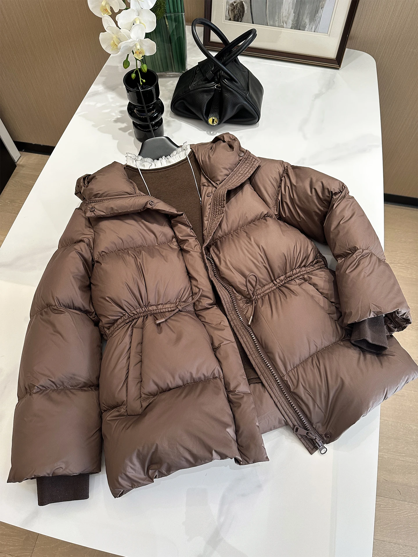 

Ultra-Thi 90% Goose down Puffer Jaet Women's New Sle Warmth Guaranteed Winter Outerwear Cloud-Like Comfort