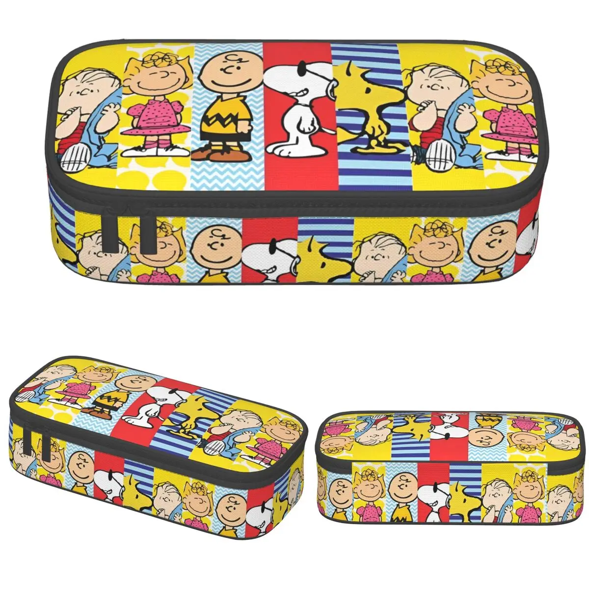 

Сумки для ручек с героями мультфильмов Snoopys, сумка-карандаш большой емкости, косметичка для взрослых и детей