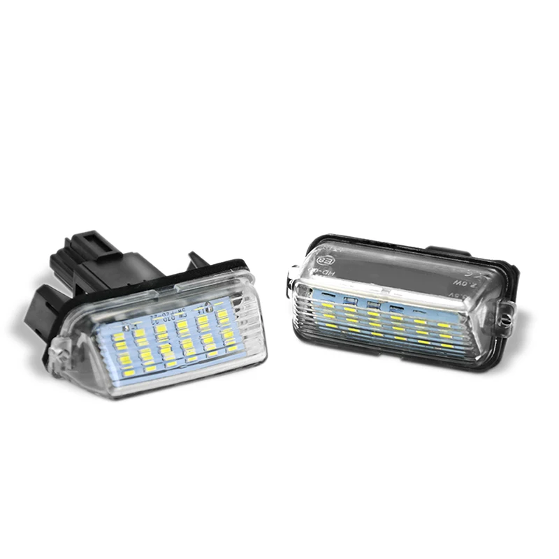 2Pcs Car 12V 18LED License Plate Lights SMD for Toyota Camry 2012 2013 2014 2015