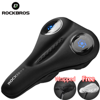 ROCKBROS Bike Saddle cover Silicone Bicycle Saddle Hollow Breathable Bike Seat Cushion Cover Silica gel Saddle Cycling Accessory