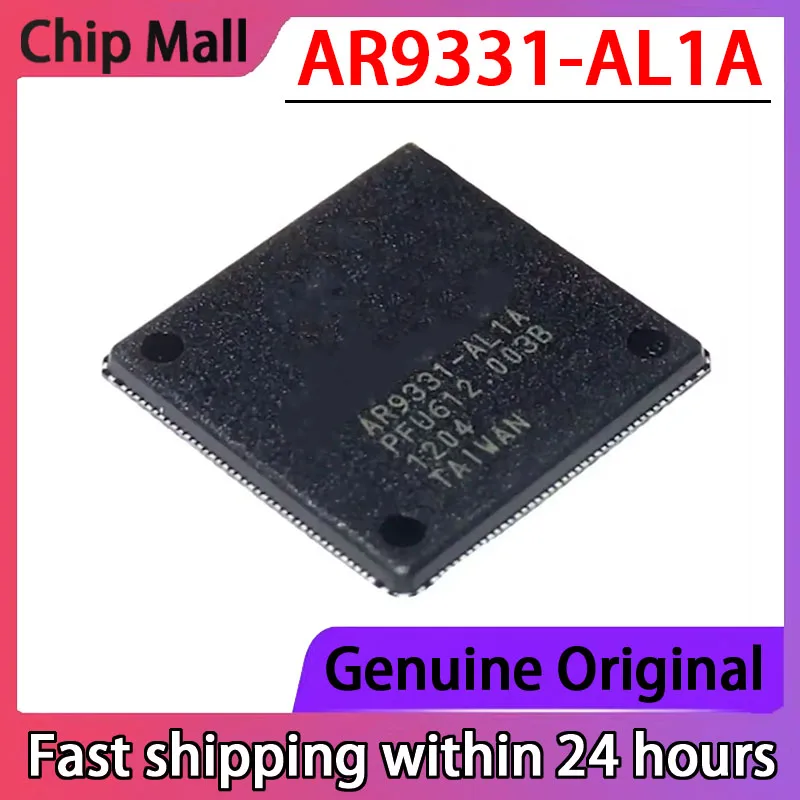 5PCS Original AR9331-AL1A AR9331 QFN148 Wireless Router CPU Chip in Stock New