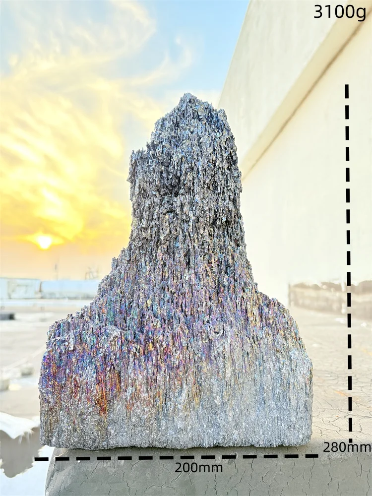 Natural Colorful Mineral Quartz Clusters Healing Feng Shui Energy Cleanse Home Decorative Rock Crystal Obelisk Tower