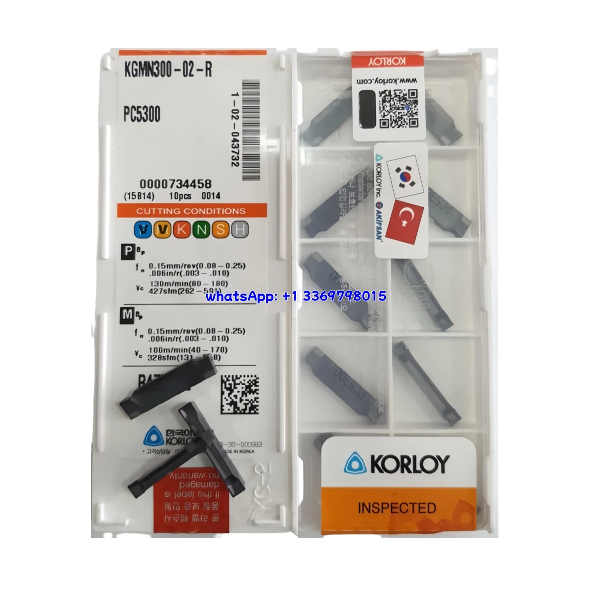 KORLY 100% الأصلي KRMN KRMN200 600 -C PC5300 الأخدود إدراج 10 قطعة