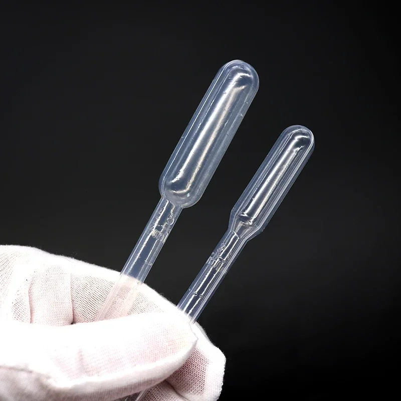 100Pcs Plastic Pipet 1/2/3/5 Ml Lab Pipet Plastic Wegwerp Met Afgestudeerd Container Liquid Dropper Apparatuur pipet