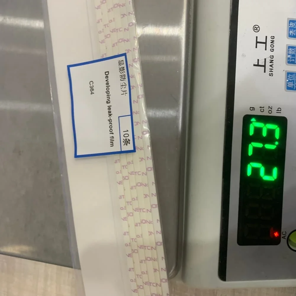 

10PCs C224 C284 C364 C458 C227 C287 Developer Seal Leak Proof Film Develop Unit Seal for Konica Minolta