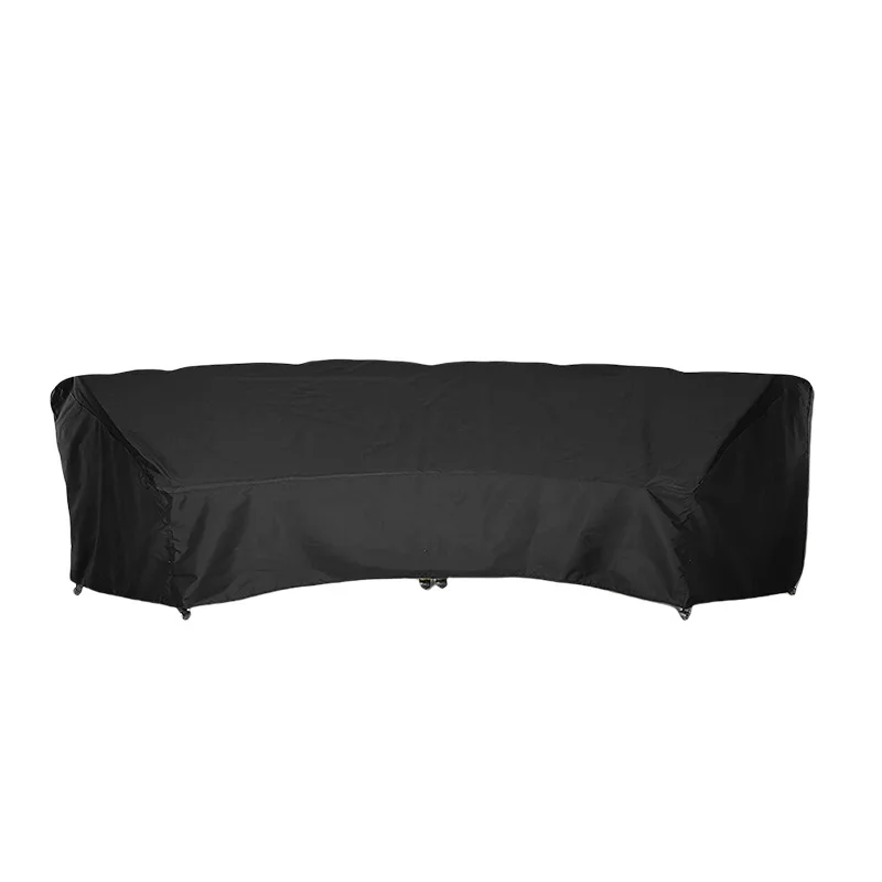 210D Outdoor Sofa Cover for Curved Sofas Provides Excellent Protection from Elements 228*116*86cm 305*99*91cm 483*99*92cm