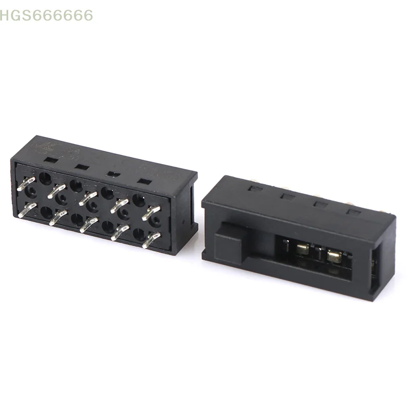 1 Pc 8A 250 V AC SS-24N02 sèche-cheveux interrupteur accessoires interrupteur poussoir sèche-cheveux baril accessoires 10 broches 4 vitesses interrupteur à bascule