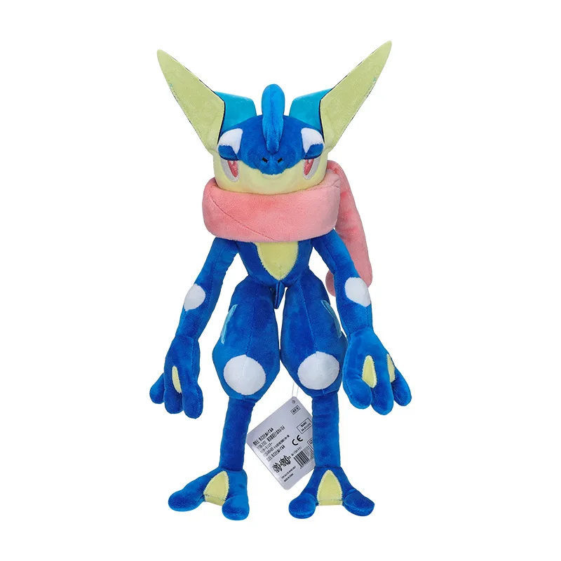 Original Pokemon Greninja Plush Toy Stuffed Kawaii Anime Ninja Frog Doll Home Decor Christmas Gift For Child Kids