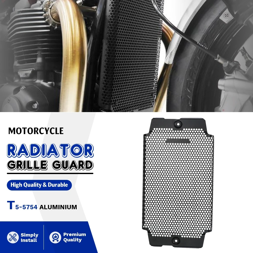 

Мотоциклетные аксессуары для Speed Twin 900 1200 Bonneville T120 thruoxrs 2016-2023, радиатор, защитная решетка радиатора, протектор