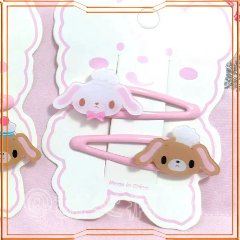 Cartoon Sugarbunnies Kawaii Bb Hair Clip For Children Sweet Girl Anime Peripheral Hair Accessories Birthday Gift Hot Selling