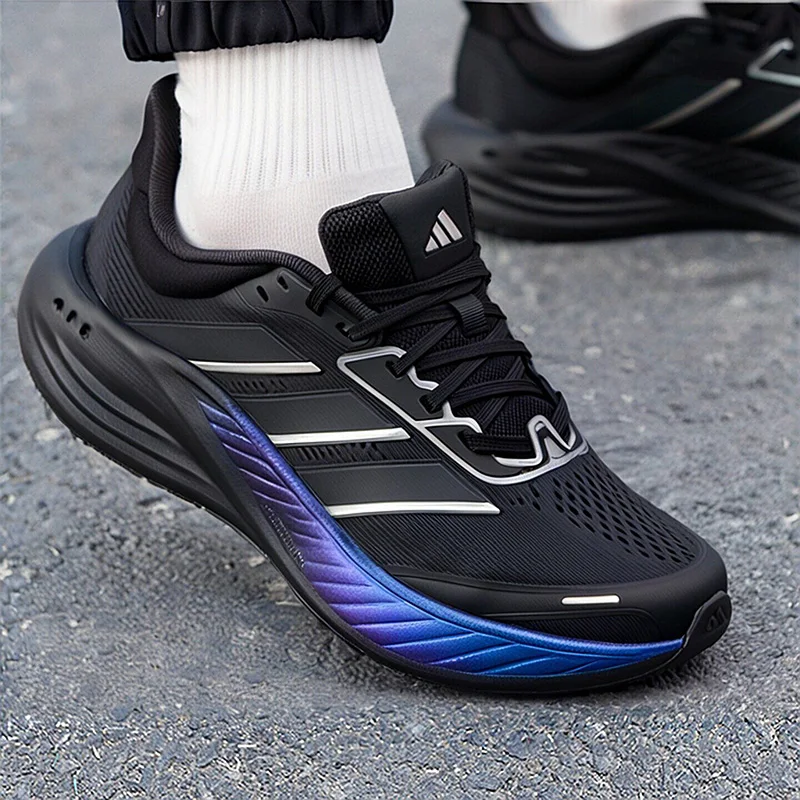 2026 New Adidas LC3751 Black Purple Men Sneakers Textile Breathable Dreamstrike Cushion Light Running Training Shoes