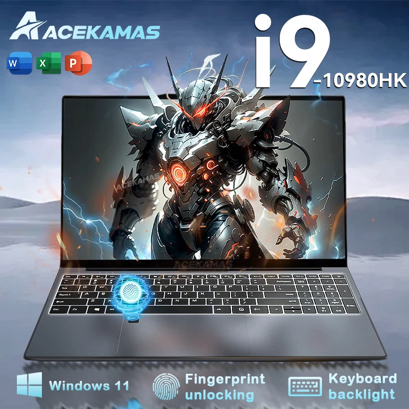 2025 Windows 11 Pro 15.6" Laptop Intel Core I9-10980hk 16GB RAM 1TB 2TB SSD