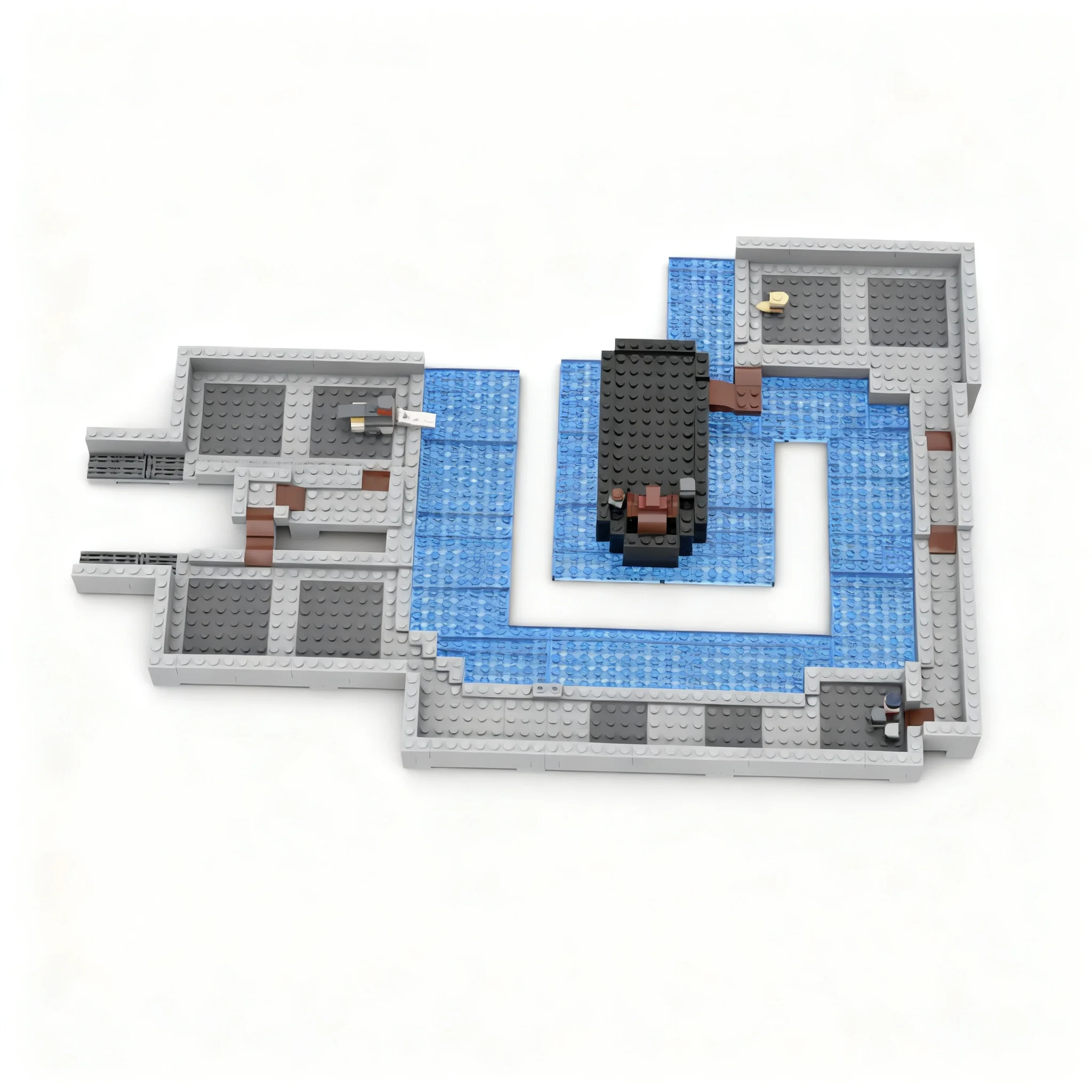 594pcs MOC Other Warlords of Draenor Dungeons Iron Docks Model Christmas Gift DIY Creative Collection Home Decor