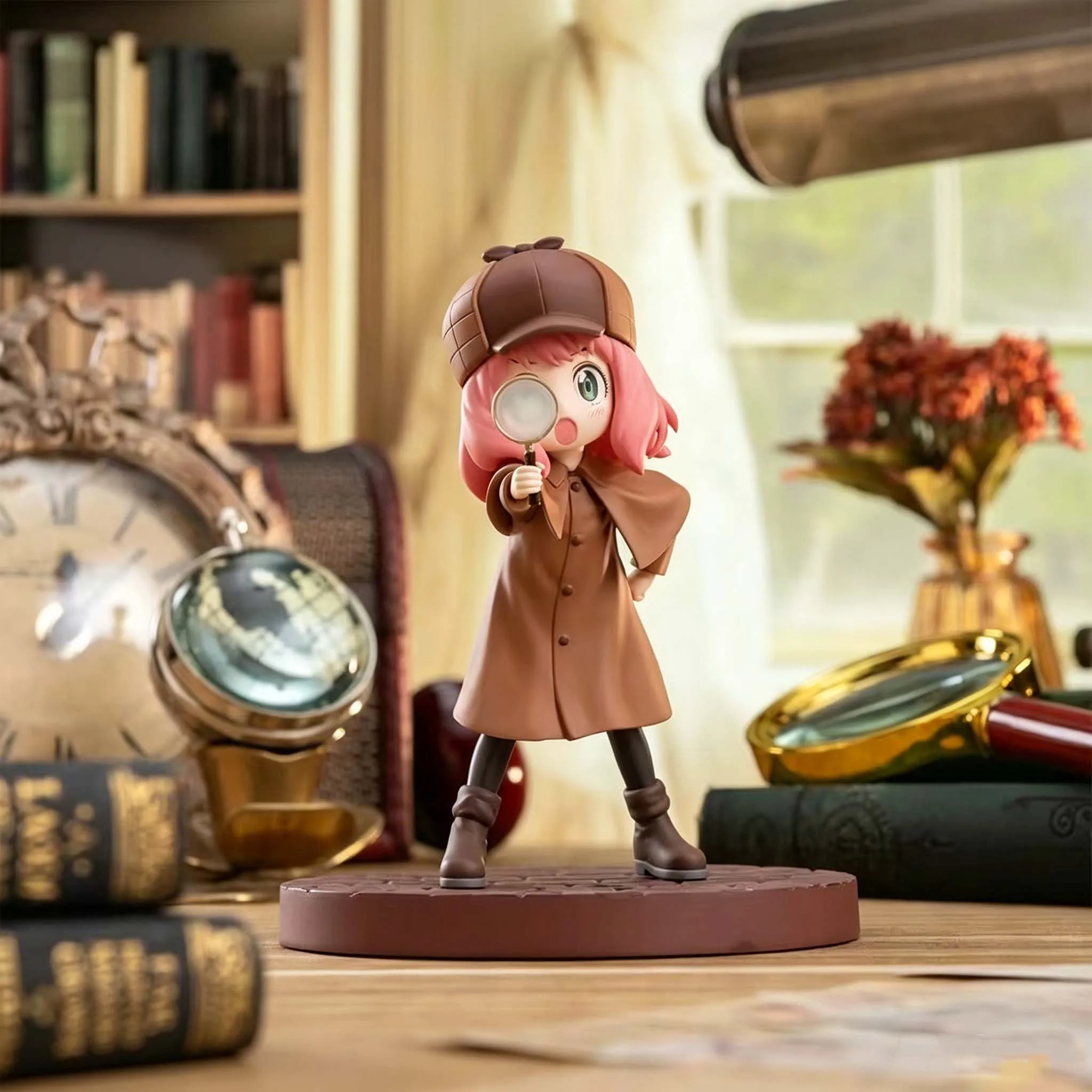 Anya Forger Spy Family Anime-Figur - Niedliche PVC-Statue Sammlerstück Schreibtischdekoration Spielzeug Geschenk für Fans
