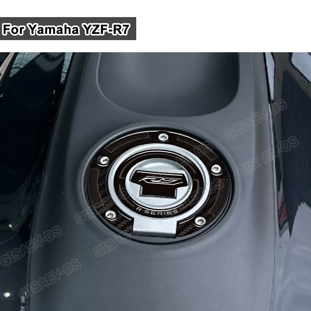 دراجة نارية لياماها YZF-R7 YZFR7 YZF R7 خزان وسادة غطاء القبضات الغاز زيت الوقود عدة الركبة هدية الحاجز يغطي حماية ملصق #2